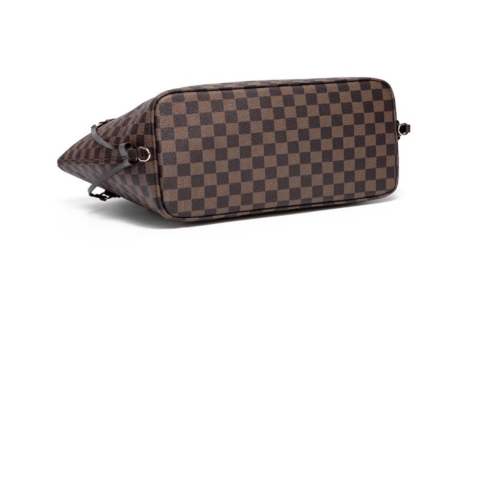 Checkered tote bag - Picture 3 of 4